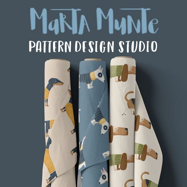 Marta Munte Pattern Designer, buy in instagram