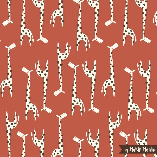 Giraffes patterns marta munte