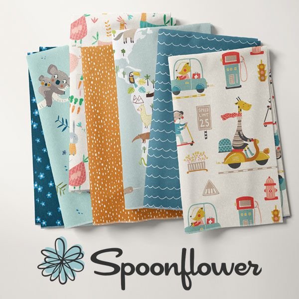 spoonflower shop patterns by marta munte